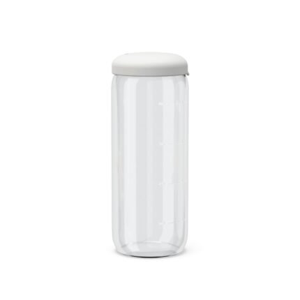 Food Storage Jar in Borosilicate Glass 34 oz - Cloud