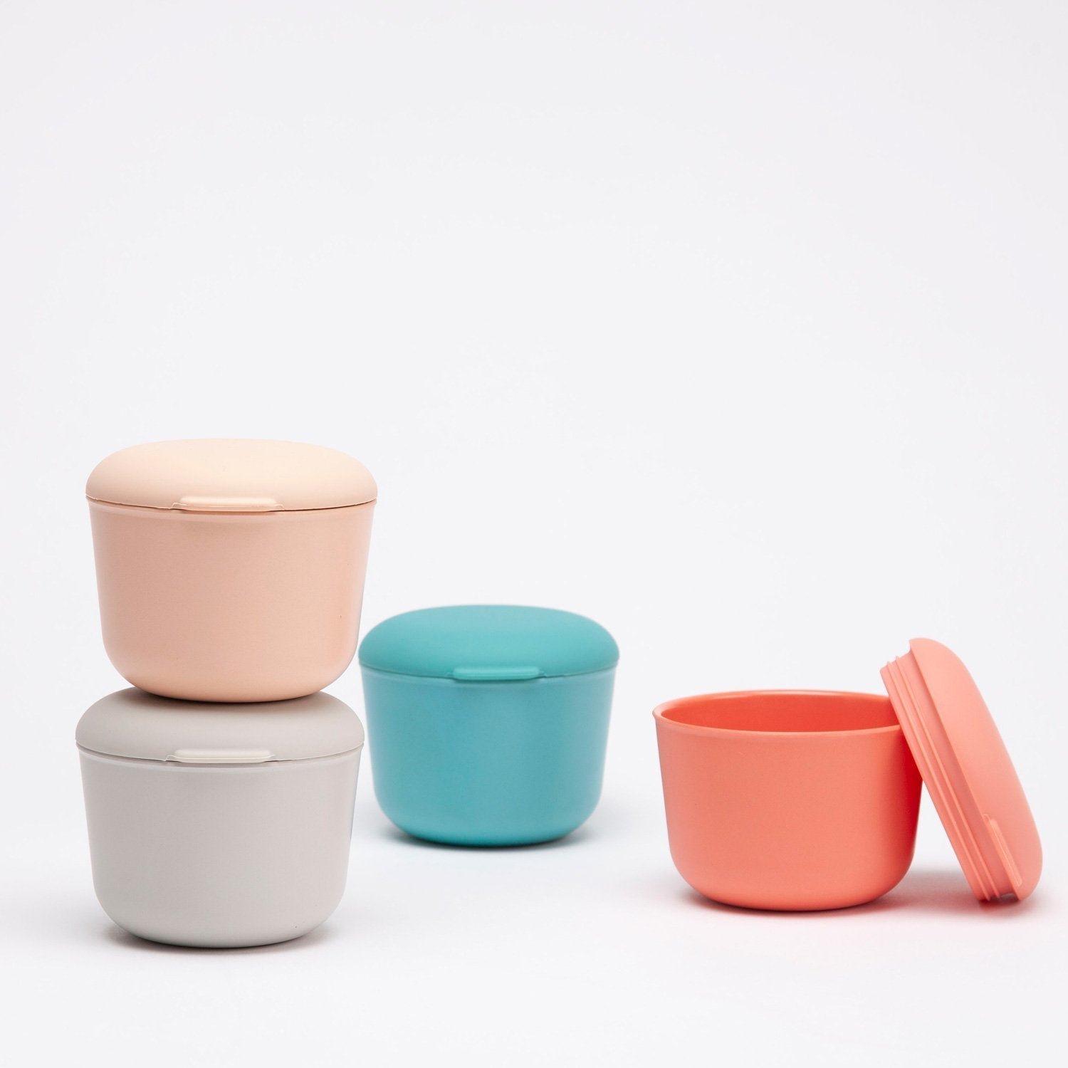 Small Store & Go Food Container - Coral - Set of 2 - Image 5