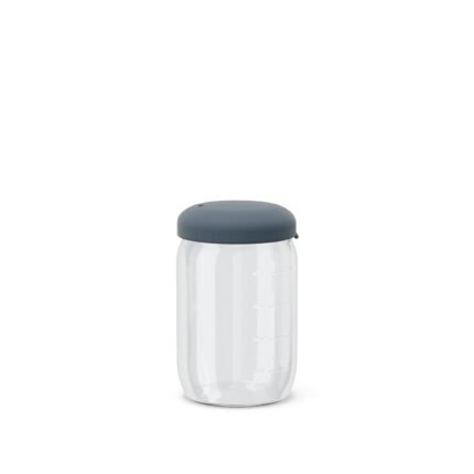 Food Storage Jar in Borosilicate Glass 17 oz - Storm