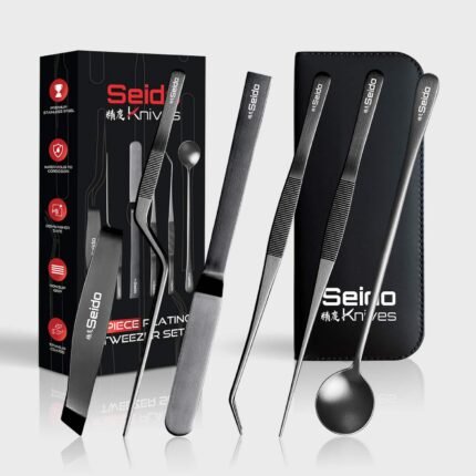 6-piece Plating Tweezer Set