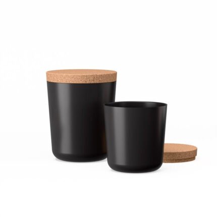 Duo Storage Jar XL & XXL - Black