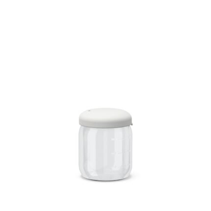 Food Storage Jar in Borosilicate Glass 12 oz - Cloud