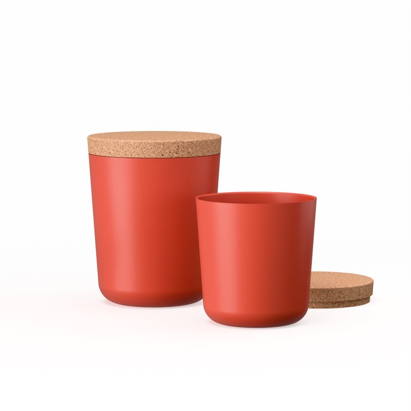 Duo Storage Jar XL & XXL - Persimmon