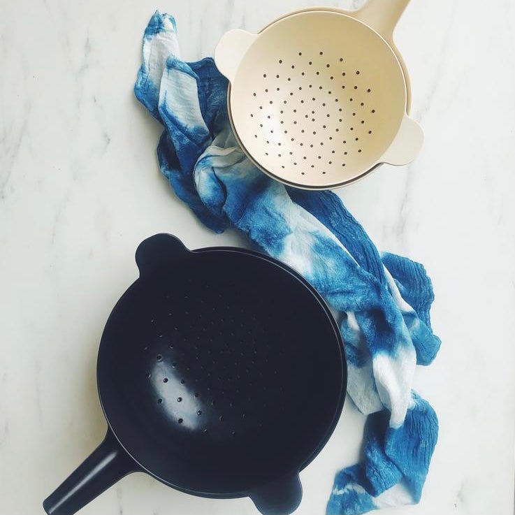 Small Mixing Bowl and Colander Set - Off White - Image 8
