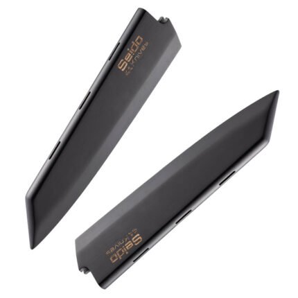 Saya Japanese Magnetic Knife Sheath: Walnut