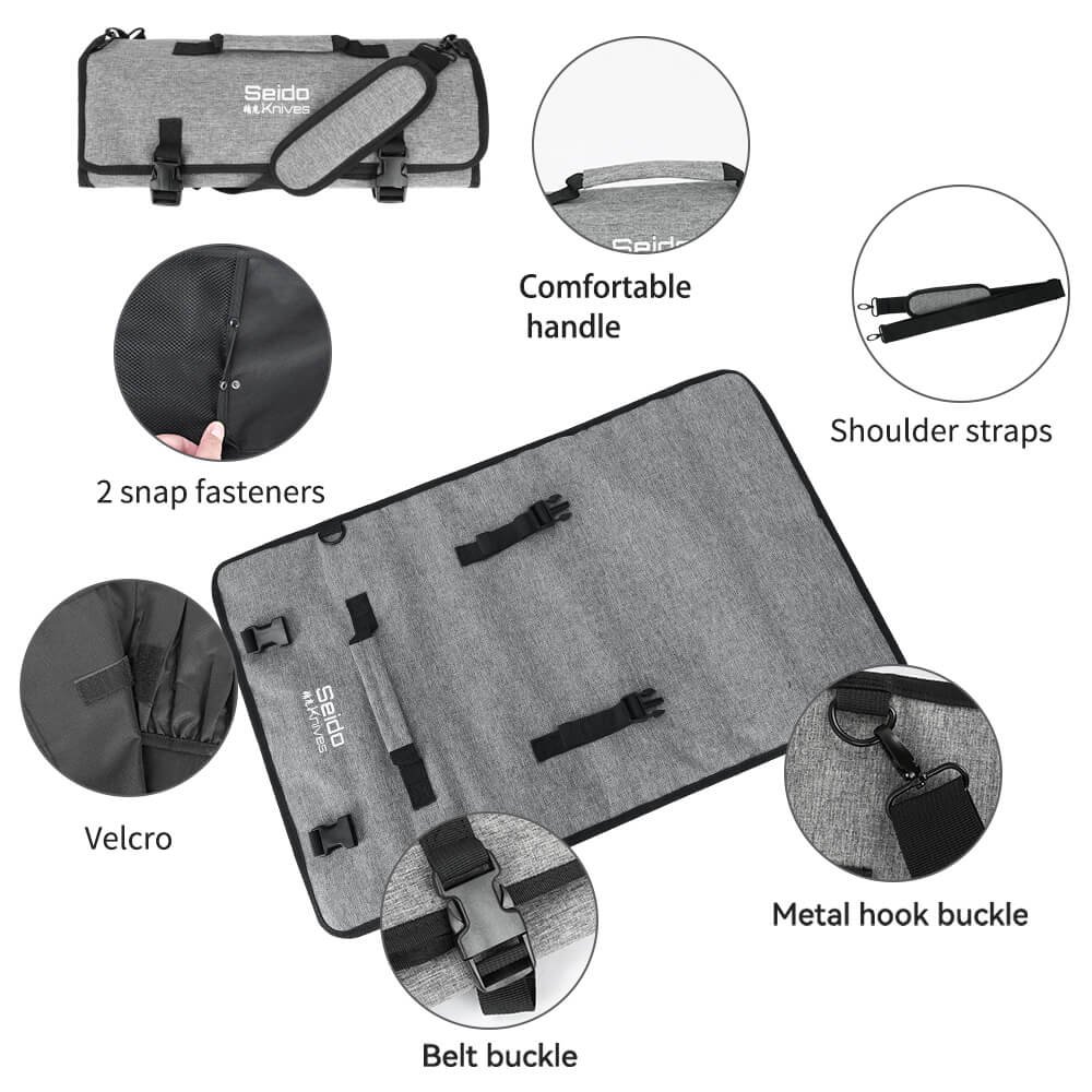 Chef's Knife Roll Bag & Travel Case - Image 5